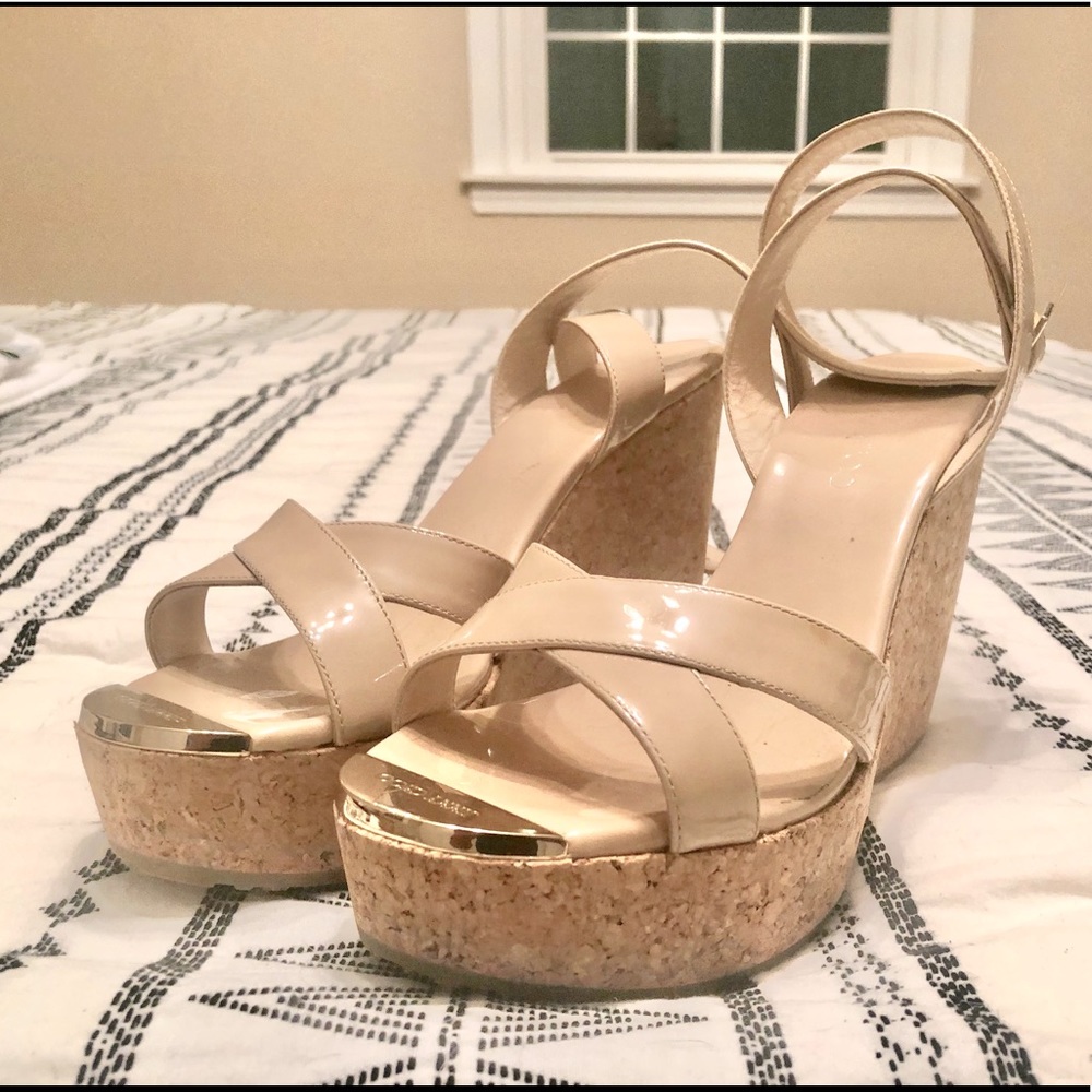 Jimmy Choo Cork wedges